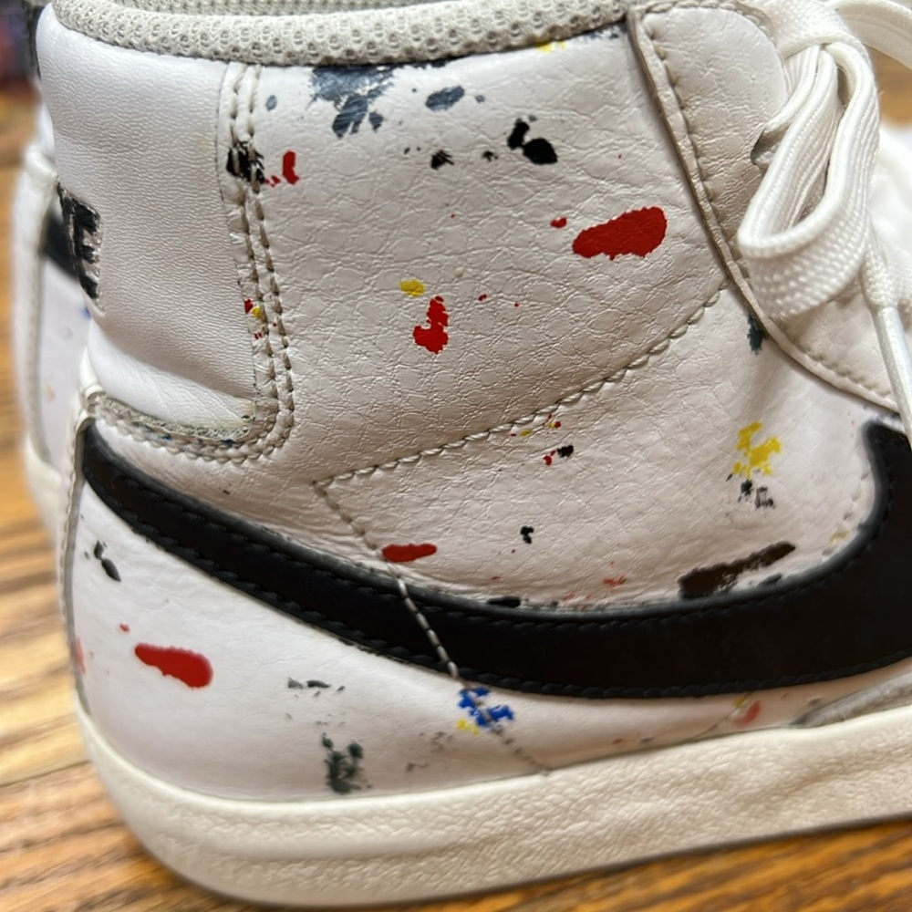 NIKE | Blazer Mid ‘77 Paint Splatter high tops/sneakers/shoes - Picture 10 of 11